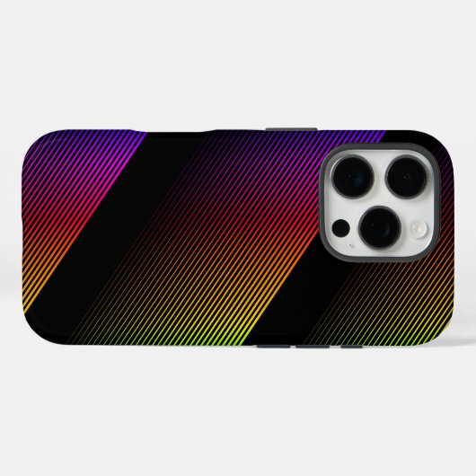 プリズムストライプ Case-Mate iPhoneケース (裏面 (横))