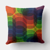 プリズムパスイエロー装飾用クッション クッション (裏面)