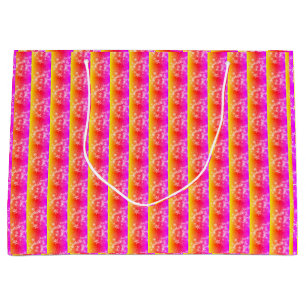 「プリズムパターン」抱き枕 ラージペーパーバッグ