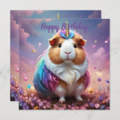 プリズムピッグテイル: 輝くユニコーンのモルモット (正面/裏面)