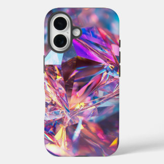 プリズムラグジュアクリスタル電話ケース iPhone 16ケース