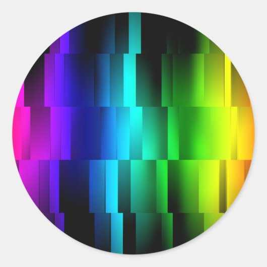 プリズム分数 ラウンドシール (正面)