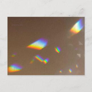 プリズム鋳造物のPC 13 ポストカード