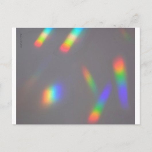 プリズム鋳造物のPC 20 ポストカード (正面)