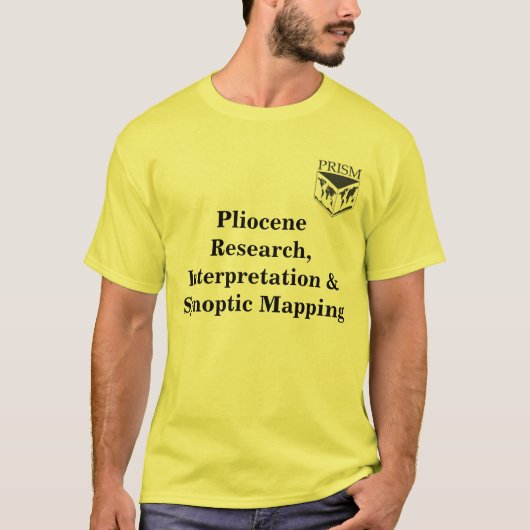 プリズム、鮮新世の研究、解釈及びSyno… Tシャツ (正面)