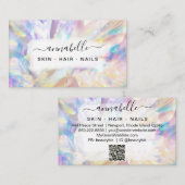 *～*プリズムAP26 OPAL QRレインボークリスタルEthereal 名刺 (正面/裏面)