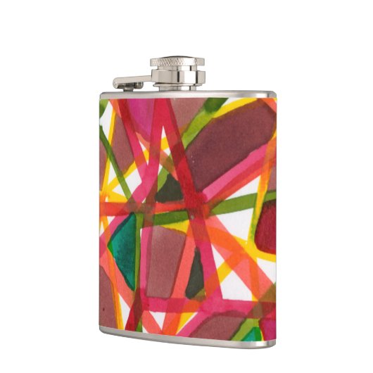 プリズムII フラスク (左)