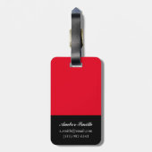 プリズムII ラゲッジタグ (裏面縦)