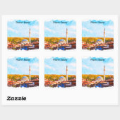 プリズレン・コソボ・シナン・パシャ・モスク スクエアシール (シート)