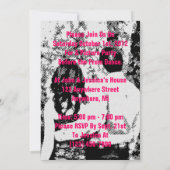 プリダンス写真パーティー 招待状 (裏面)