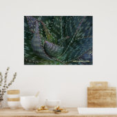 プリックリーアロエヴェラ ポスター (キッチン)