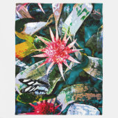 プリックリーブロミー フリースブランケット (正面)