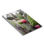 プリックリー·ナシ·サボテンのクローズアップ ノートブック (右側)