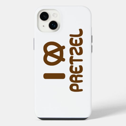 プリッツェル大好き iPhoneケース (裏面)