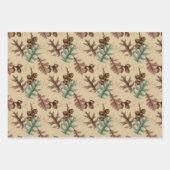 プリッドコテ素朴ガコーラッピング紙シート ラッピングペーパーシート (正面2)