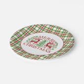 プリッドディアクリスマス ペーパープレート (アングル)