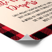 プリッドベアーキュブランバージャック深夜おむつ ポスター (角)