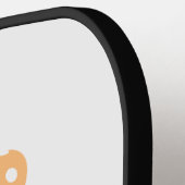 プリッピーなピックルボールエンゲージメント ウェディング ブライダルシャワー ピックルボールラケット (左詳細)