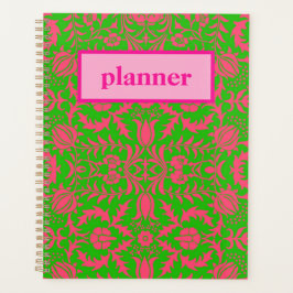 プリッピー ピンク グリーン プランナー手帳
