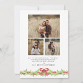 プリッピー フォト クリスマス カード (裏面)