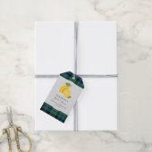 プリッ素朴ドシトラスブライダルシャワーサンキューフェイバー ギフトタグ (より糸付き)