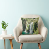 プリツヴィツェ国立公園の滝 – クロアチア クッション (椅子)