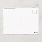 プリツヴィツェ国立公園の滝 – クロアチア ポストカード (裏面)