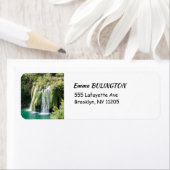 プリツヴィツェ国立公園の滝 – クロアチア ラベル (インサイチュ)