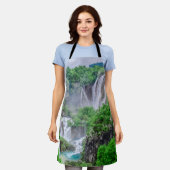 プリツヴィツレイクの滝 エプロン (着用した状態)