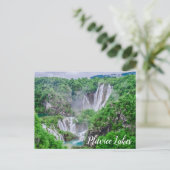 プリツヴィツレイク滝はがき ポストカード (スタンド正面)