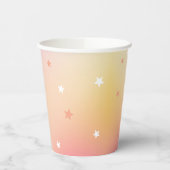 プリティピーチスターズカウガールグラム ブライズシャワー 紙コップ (左)