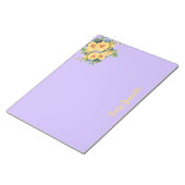 プリティフローラブーケカスタムー ノートパッド (アングル)