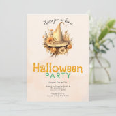 プリティボホウィッチの帽子ハロウィンパーティー 招待状 (スタンド正面)