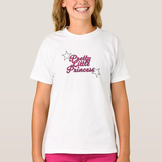 プリティリトルプリンセスTシャツ Tシャツ (正面)