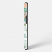 プリティーサボテンパターン iPhoneケース (左側面)