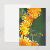 プリティーゼニア フラワル サンキューカード (正面/裏面)