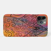 プリティーフローラルアート Case-Mate iPhoneケース (裏面(横))