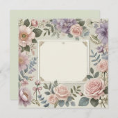 プリティーペタルズ 招待状/お知らせ 招待状 (正面/裏面)