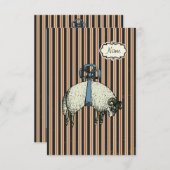 プリティーボウシープ™（デザイナーオプション）- 招待状 (正面/裏面)