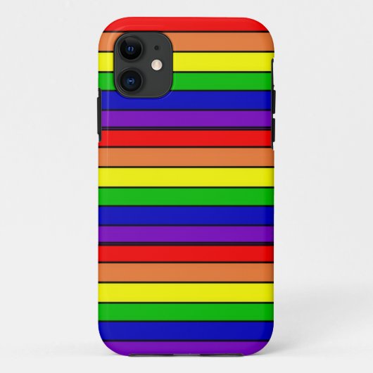 プリティーレインボー Case-Mate iPhoneケース (裏面)