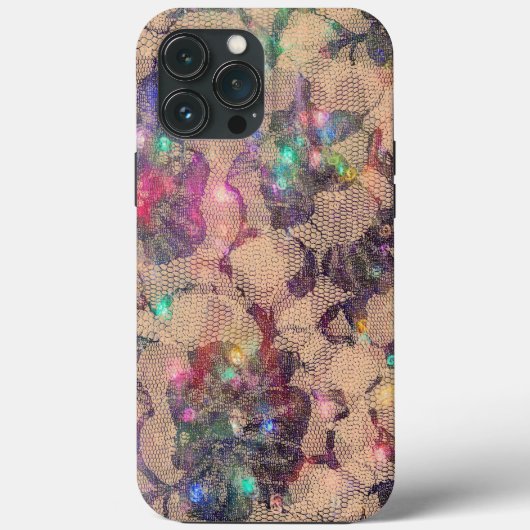 プリティーレースバラ Case-Mate iPhoneケース (裏面)