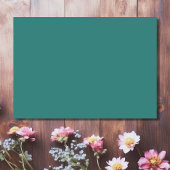 プリティー ウォーターカラー ワイルドフラワーズ ウェディング ディテール エンクロージャーカード