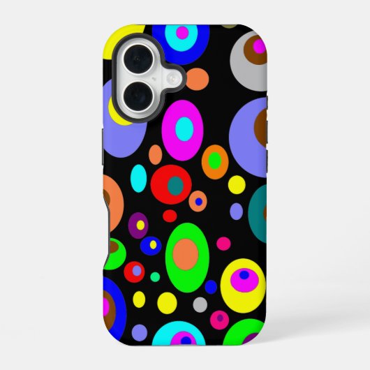 プリティー・サークル iPhone 16ケース (裏面)