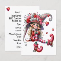 プリティー・マスカレード・ガール　招待状