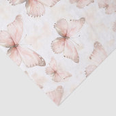 プリティ・ピンク・バタフリーズ ブライダルシャワー 薄葉紙 (詳細)