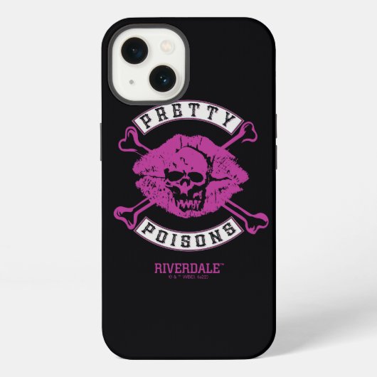 プリティ・ポイズンズ ロゴ iPhoneケース (裏面)