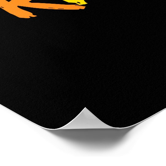 プリデサウルスプライドゲイT-レックスディノレインボー ポスター (角)