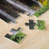 プリトビス湖の滝クロアチア ジグソーパズル (側面)