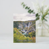 プリトヴィツェ湖，クロアチア – 国立公園 ポストカード (スタンド正面)