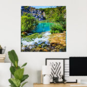 プリトヴィツレイクス国立公園ポスター ポスター (ホームオフィス)